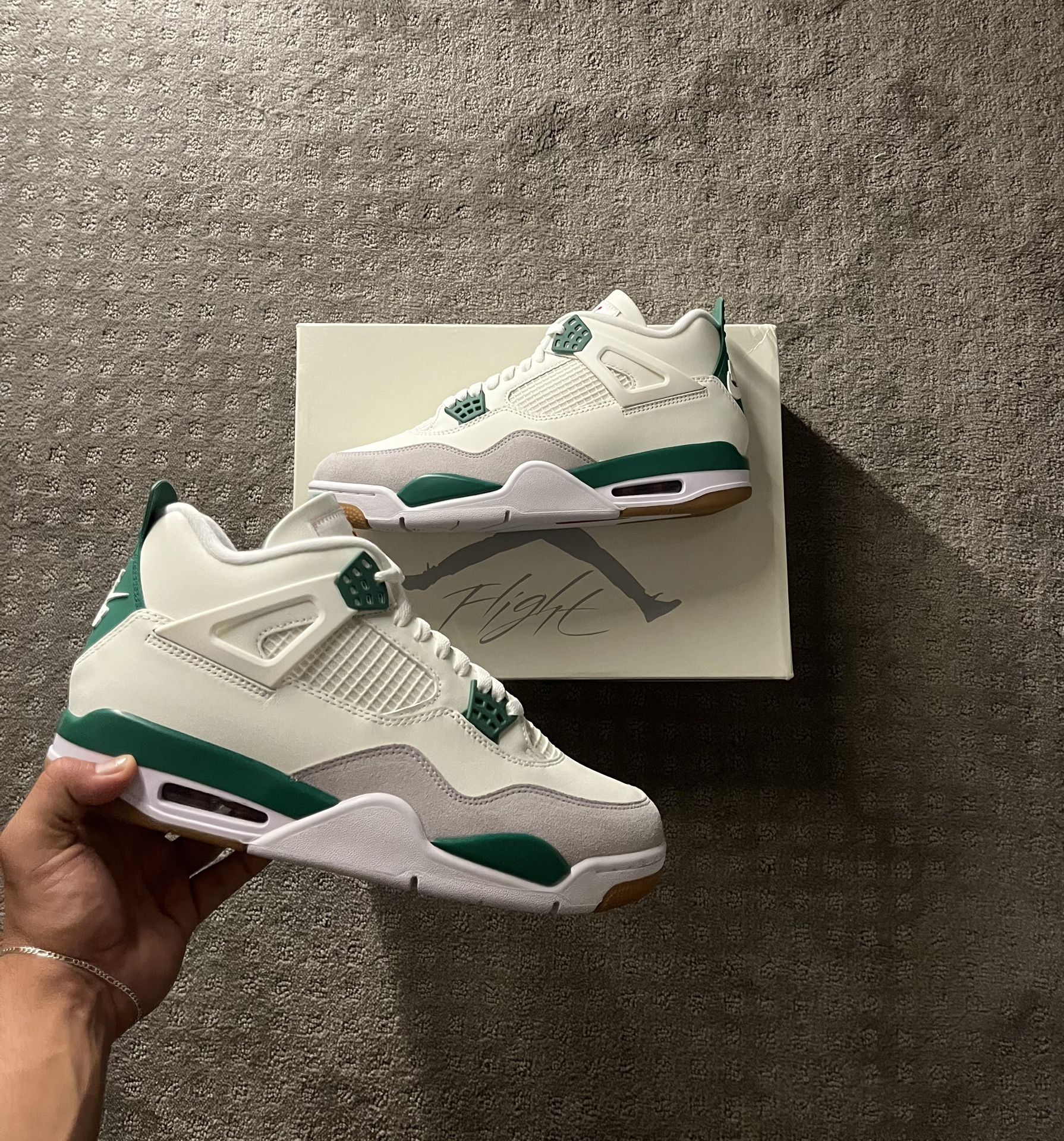 AIR JORDAN 4 RETRO SP, PINE GREEN