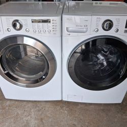 LG Front Load Washer And Dryer Set 