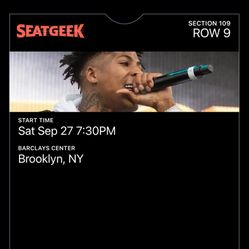 Row 9 Young boy Tickets 