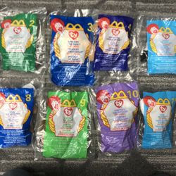 Vintage McDonald's Ty Beanie Babies 1999  