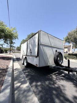 AZTEC Dual Axle Enclosed Trailer 7x12