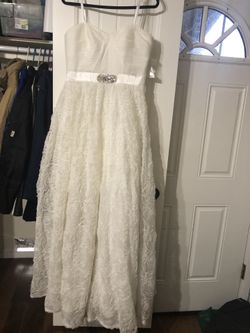 New white dress size 12