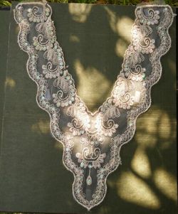 Applique for wedding, quinceanera, or special occasion dress