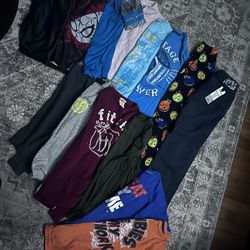 14 Piece Boys Size 8 To 12 Clothes