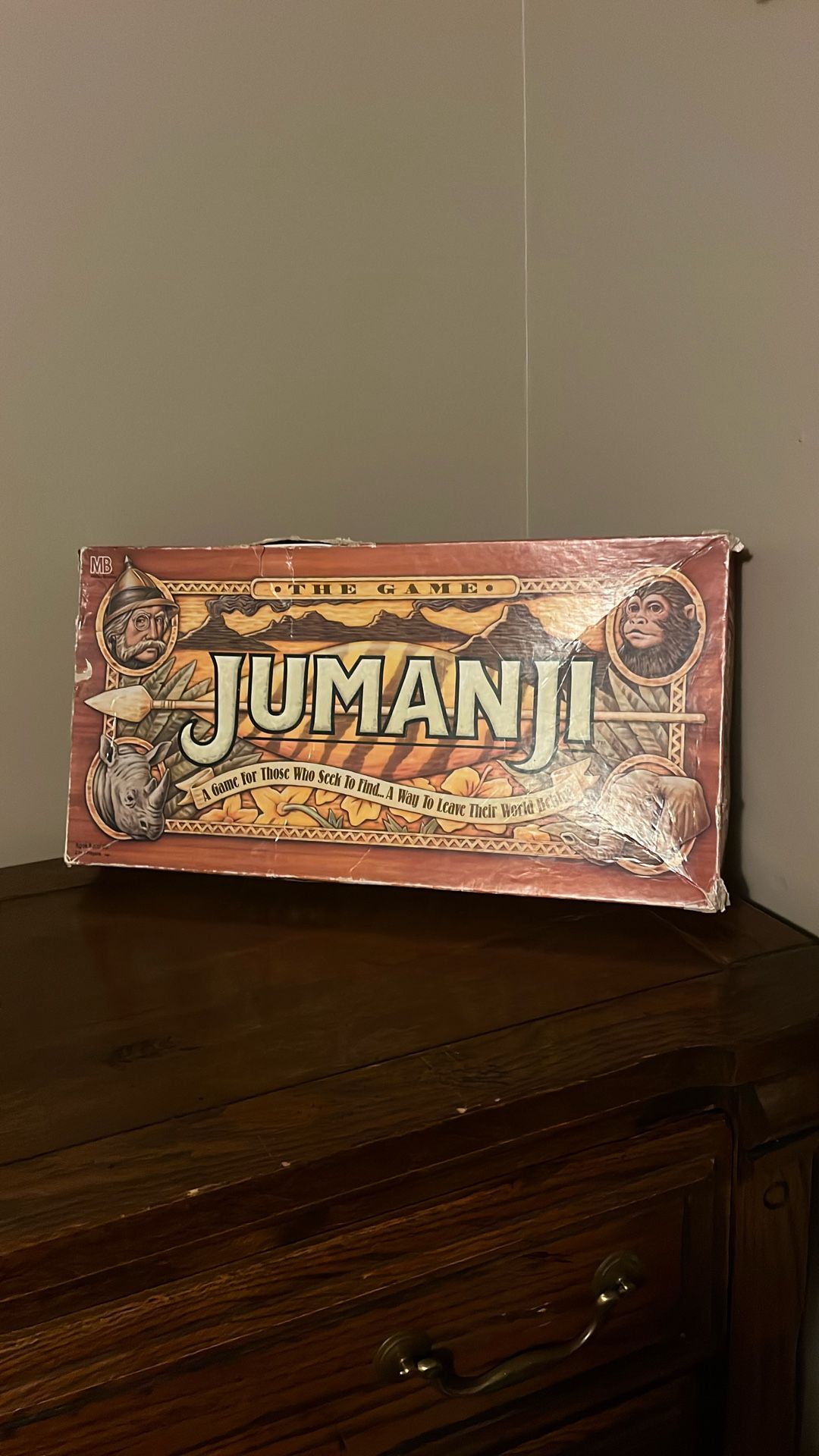 Vintage Jumanji Board Game