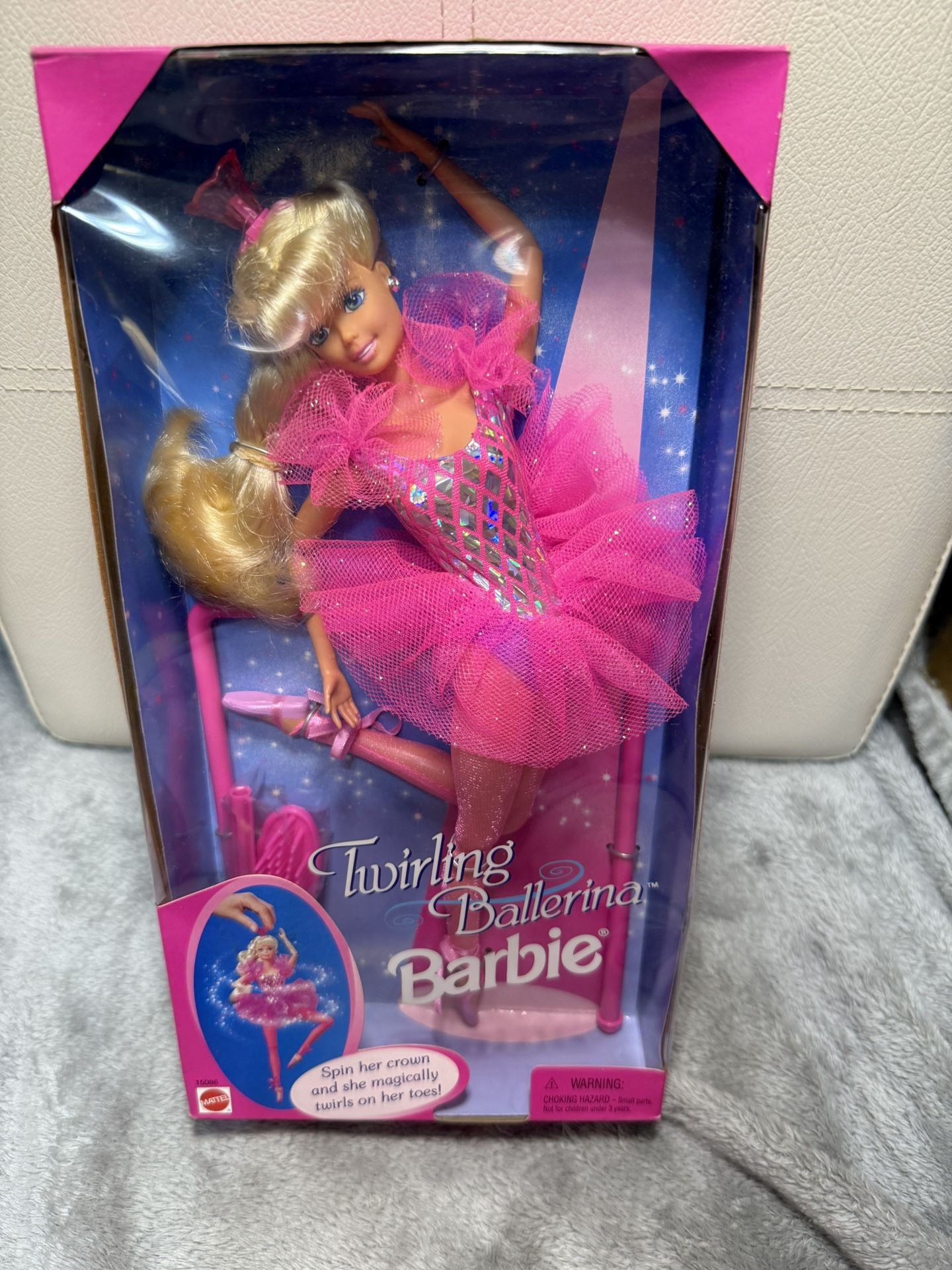 Mattel Barbie Twirling Ballerina Never taken out of the box