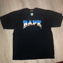 Bape T-shirt XL (Metallic Font)