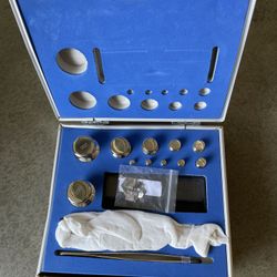 Broken box-never use 1mg-200g Weight M1 Calibration Weight Set Stainless Steel Chrome Plating Weights Set Precision Gram Scale Calibracion 