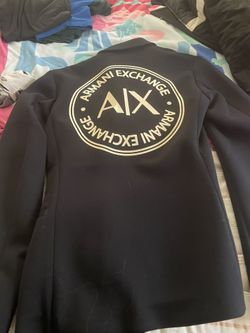 Armani Exchange Black Blazer Jacket Size Xtra Small