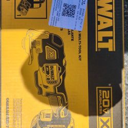 Dewalt xr 20v multi-tool, battery and bag!