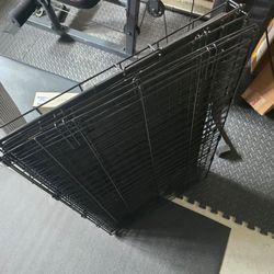 Dog crate with mattress - see details*