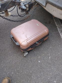 Suit Case Storage Bin