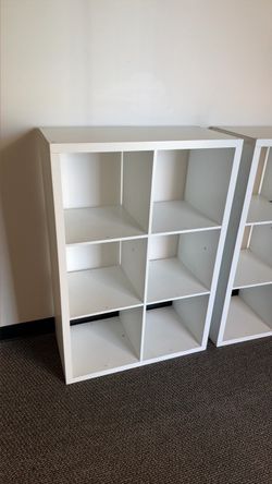 White , small, book shelf
