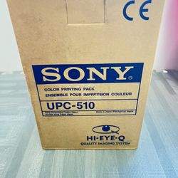 Brand New Box Sony UPC-510 Color Printing Pack