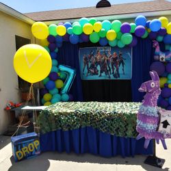 Fortnite backdrop setup