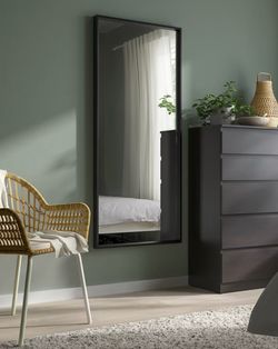 Nissedal Mirror Black IKEA