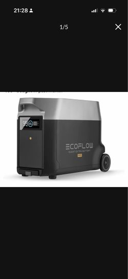 EF ECOFLOW DELTA Pro 3600Wh Extra Battery 2.7H to Full Charge, Battery Backup for Home Use, Blackout, Camping, RV