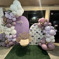 Balloon Garland And Wall 