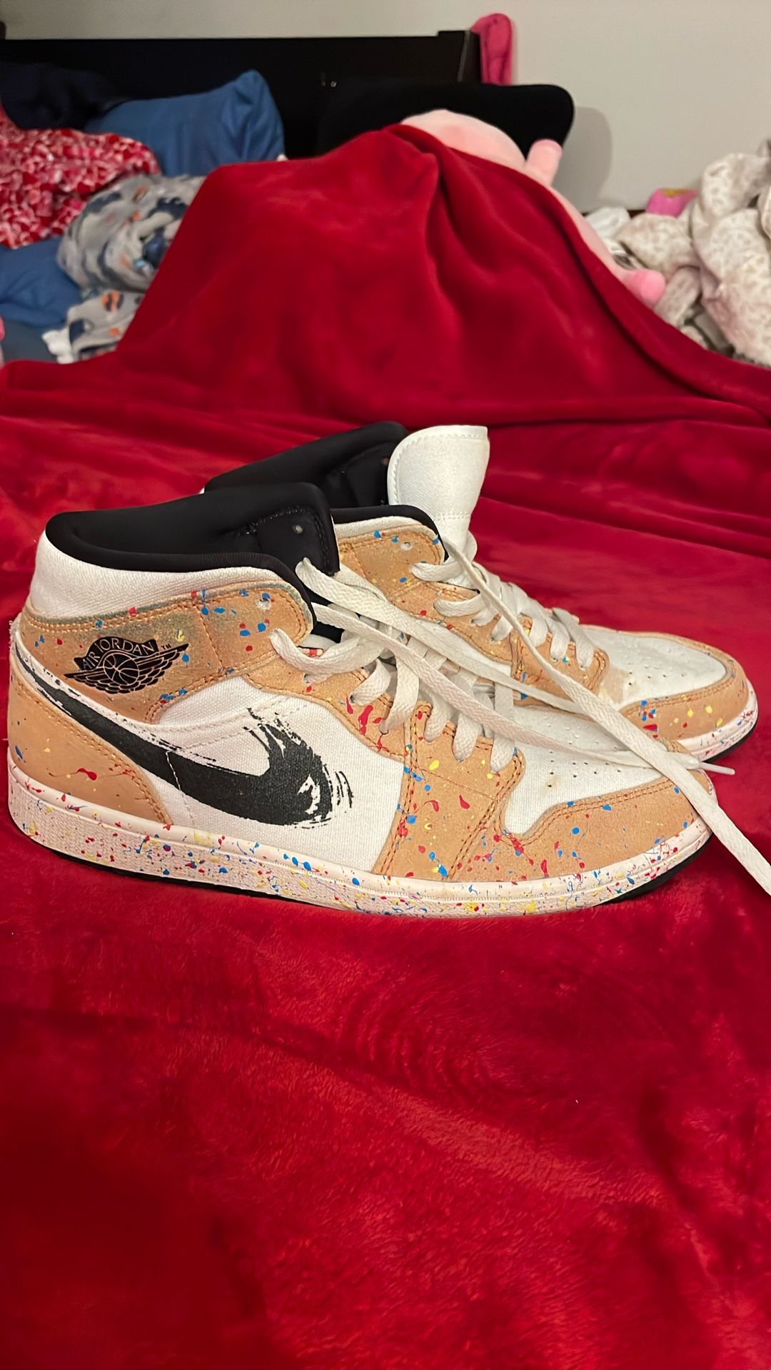 Nike Jordan Mid Se Brushstroke Se 9.5