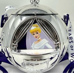 Disney collectible Cinderella carriage popcorn bucket