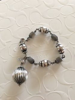 Sterling Silver Charm Bracelet
