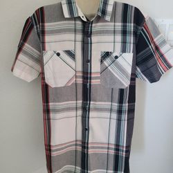 Levi's Button Down Plaid Collared Casual Shirt, Never Worn  Sz S