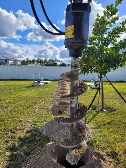 Post Holes Huecos Cercas