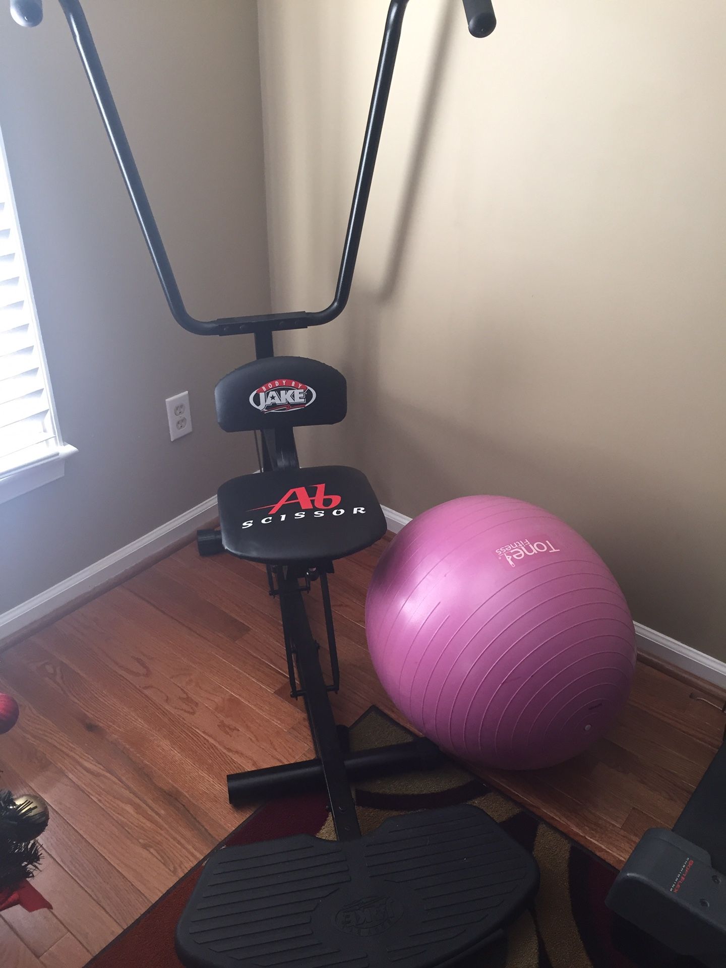 Body by Jake Ab Machine and Fitness Ball