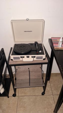 Crosley Suitcase Record Player with Stand