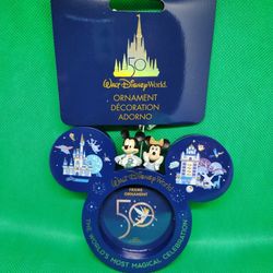 Walt Disney World 50th Anniversary Frame Ornament 