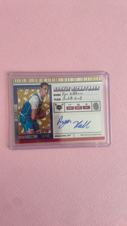 14/50 auto rookie signature