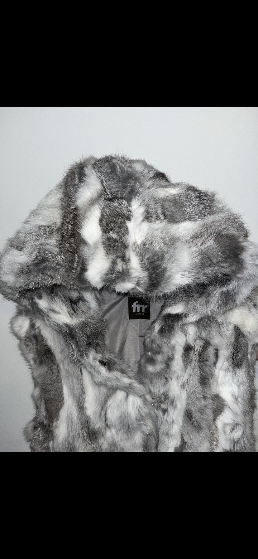 Fur Boots Size 6 & Fur Vest Size S