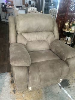 Sofa leather electric with remote