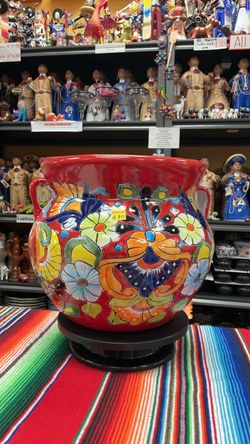 Maceta de Talavera con el 20% de descuento