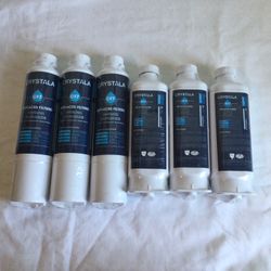 LOT of 6 Crystala CF17 Refrigerator Water Filter Samsung.