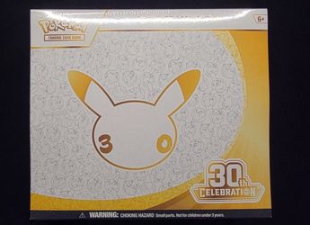 Pokemon 30th Anniversary Celebration Elite Trainer Box ETB