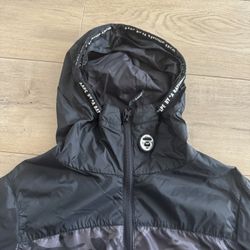 Aape By A Bathing Ape Windbreaker Zip Up Jacket Size Large