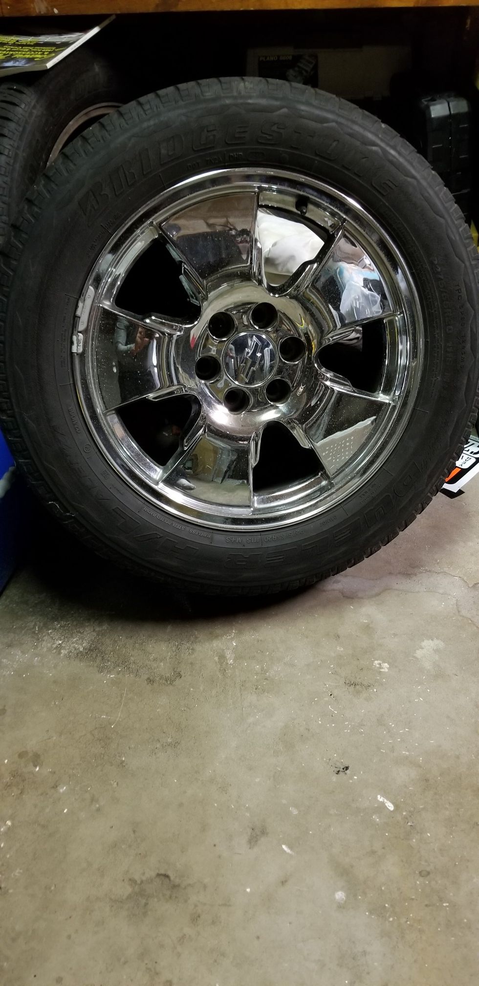 20" OEM Chevy wheels