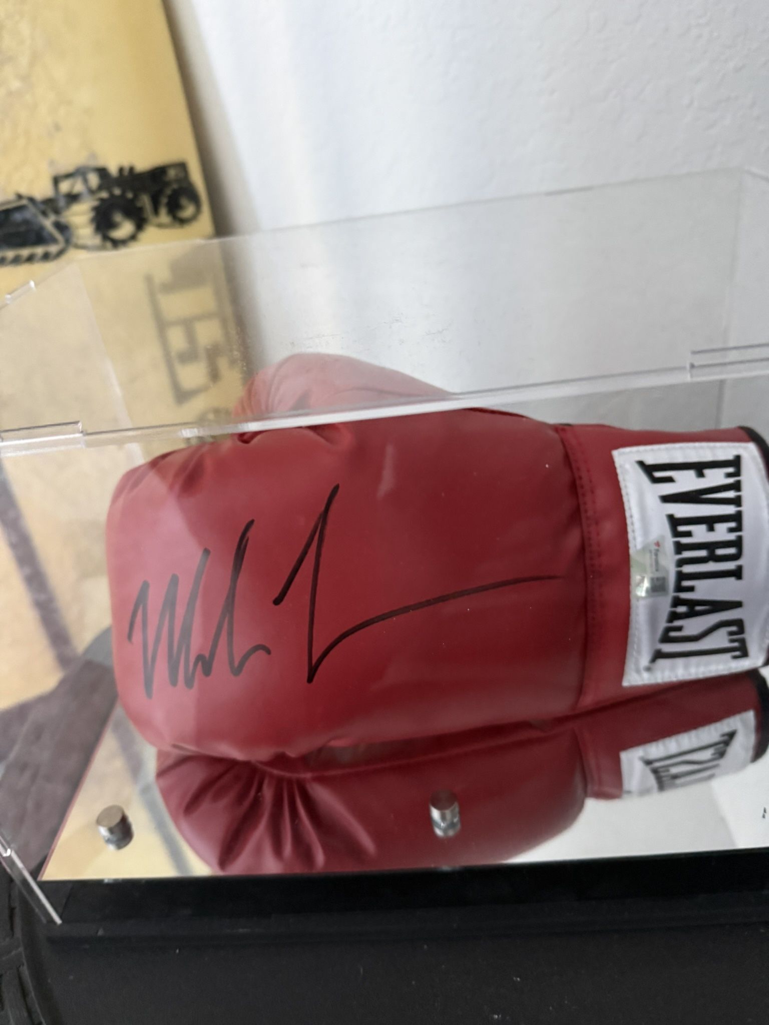 Mike Tyson Signed Boxing Glove. With Certification Of Authenticity 