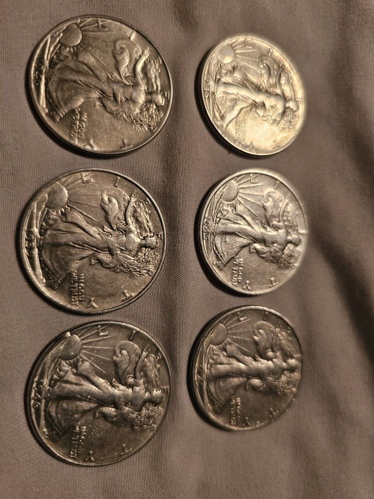 Walking Liberty Half Dollars