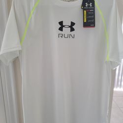 Under Armour Heat Gear Shirt Sz M