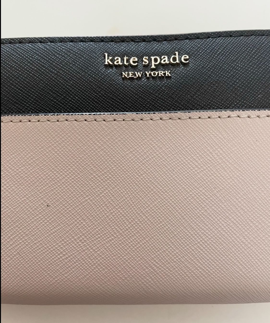 Kate spade Color Block continental zip Around Wallet Preowned