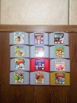 Selling Nintendo 64 Games 