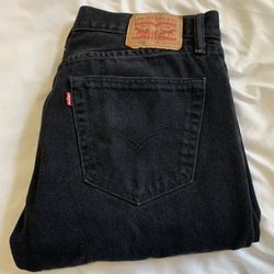 LEVIS Original Vintage 2004  Black Faded Mens Jeans (505) 34x30 in Excelent condition 🔥 Mahon