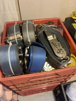 Ratchet Straps E TRACK Cargo Secure Truck Trailer 15