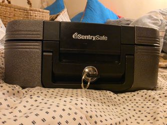 SentrySafe Fireproof Lock Box with Key