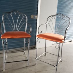 Bar High Stools Metal $50.00 Obo