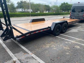 BRAND NEW 7x24 EQUIPMENT TRAILER 14 K GVWR