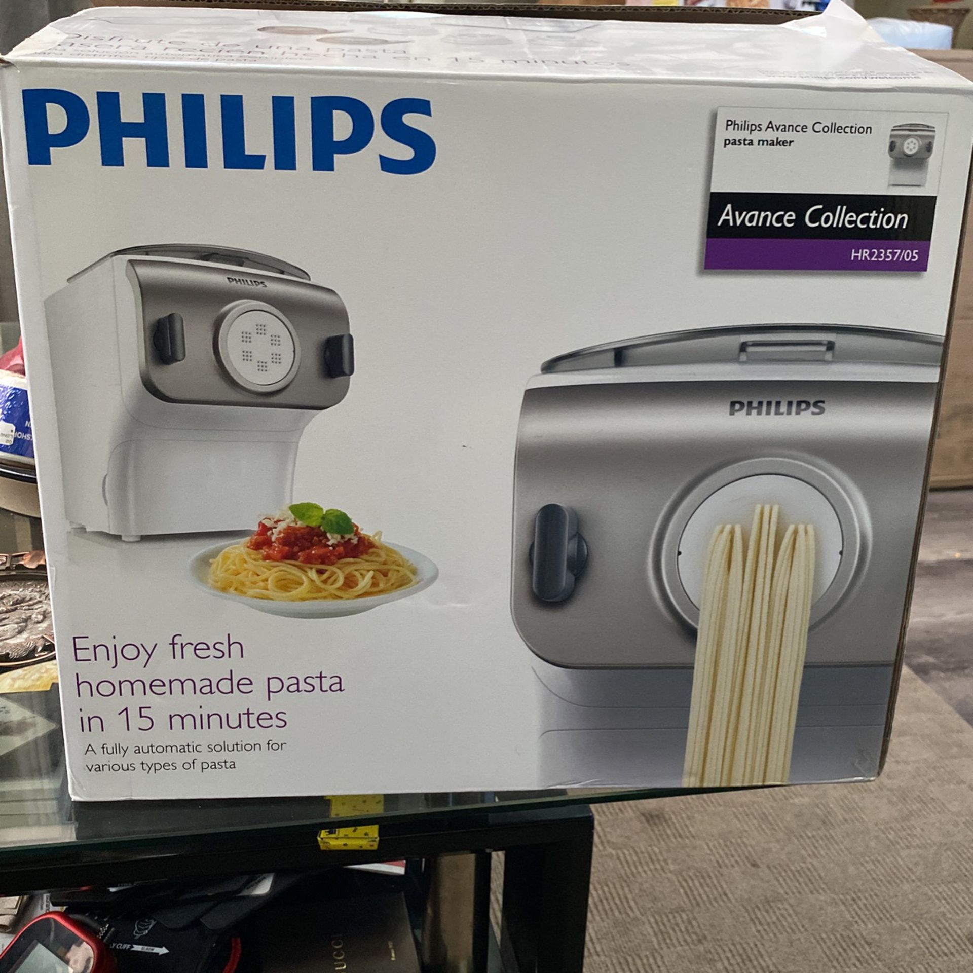 Philips Pasta and Noodle Maker Plus, Large, HR2375/06