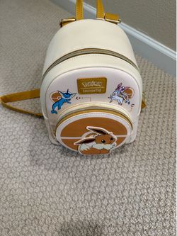 Pokemon Loungefly Backpack Eeveelutions Game Stop Exclusive
